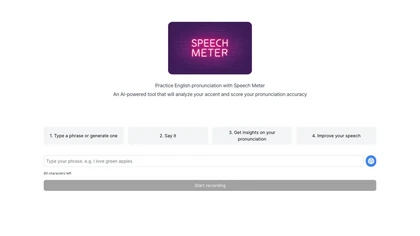 Speech Meter